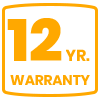 12 Year Warranty