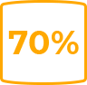 70 % icon