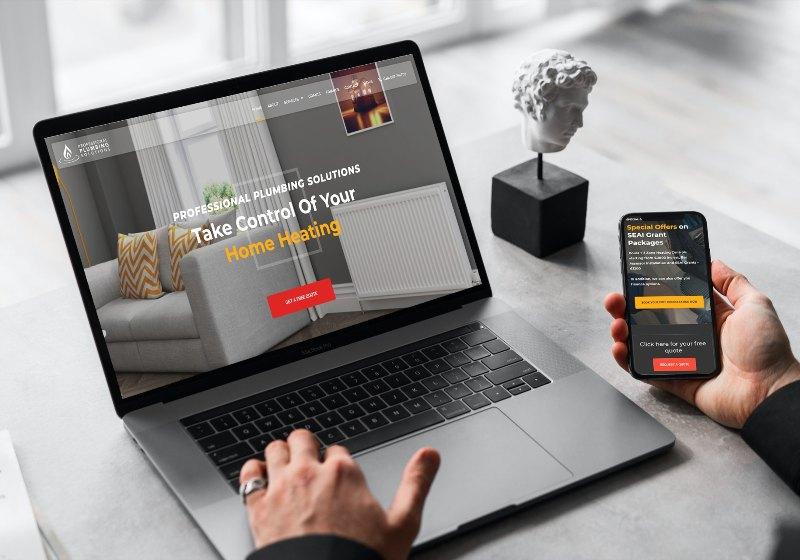 Professional Plumbing Solutions website